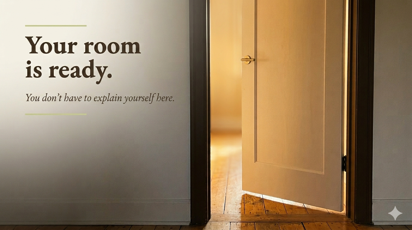 Your room is ready